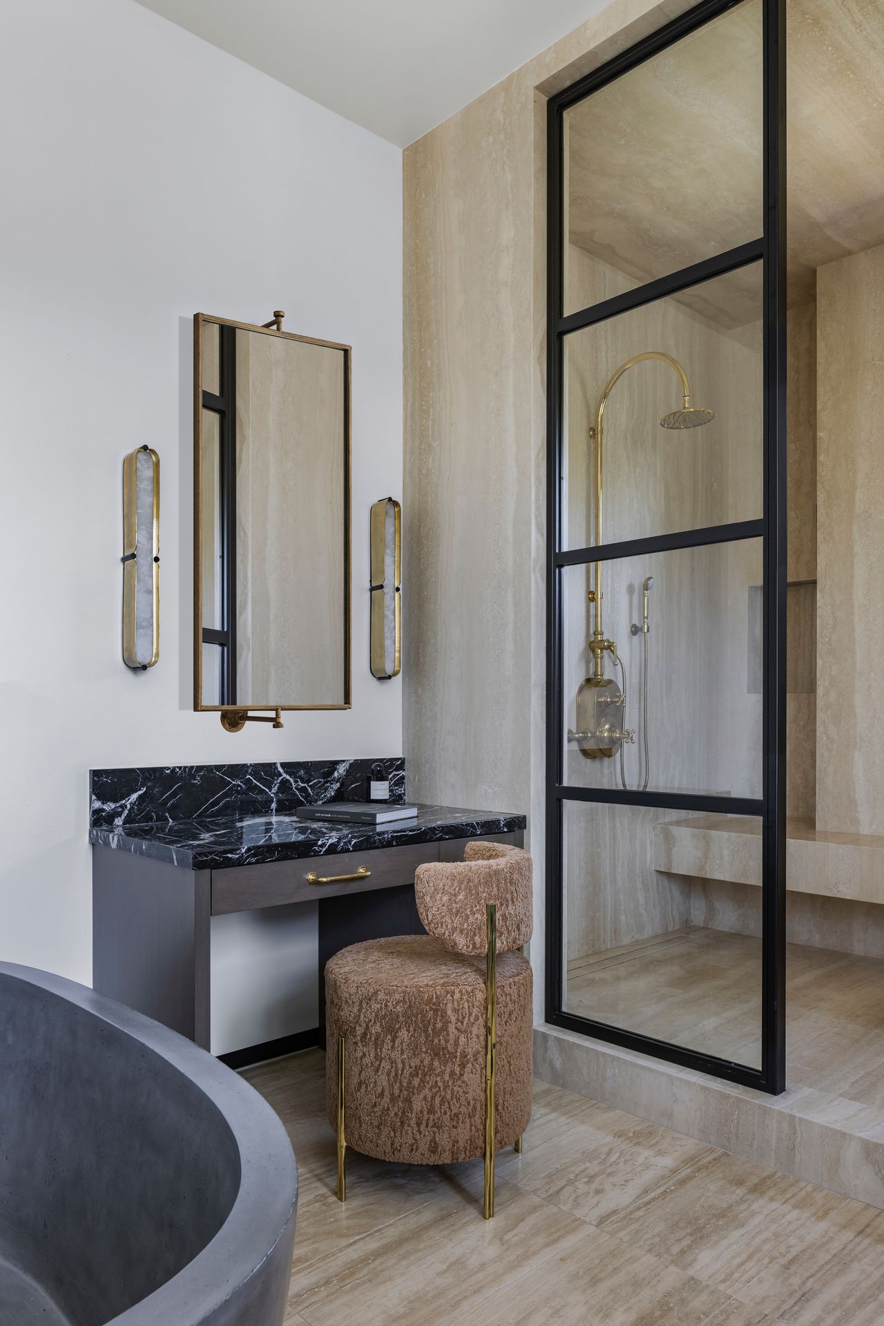 Builtin makeup vanity ideas 10 luxe small space designs Livingetc