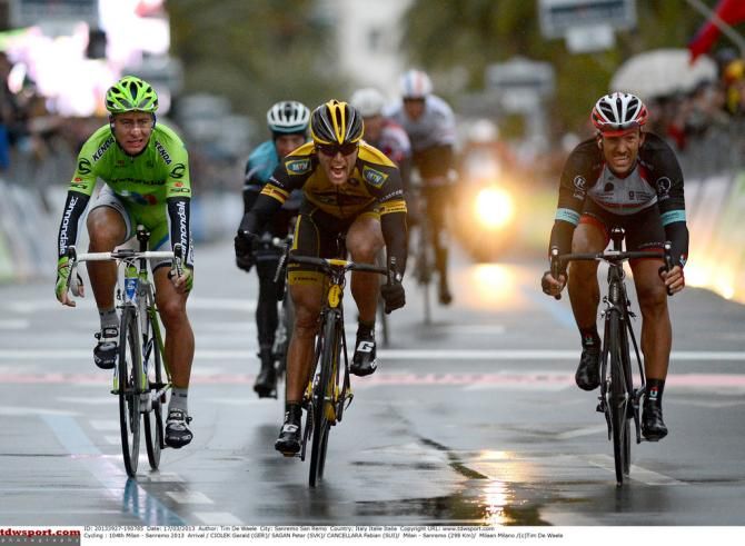 The dissapointment was evident on the faces of Peter Sagan and Fabian Cancellara