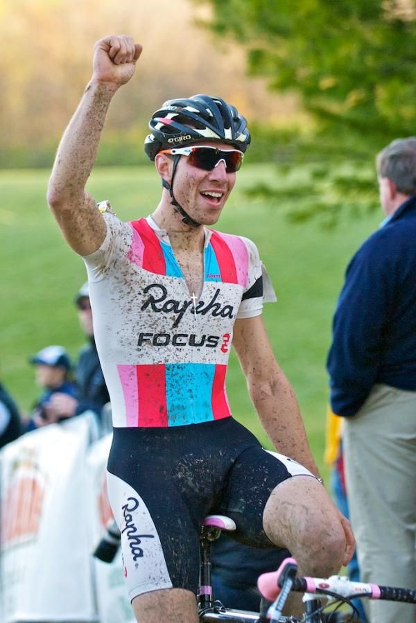 Powers takes the win by a 12 second margin.