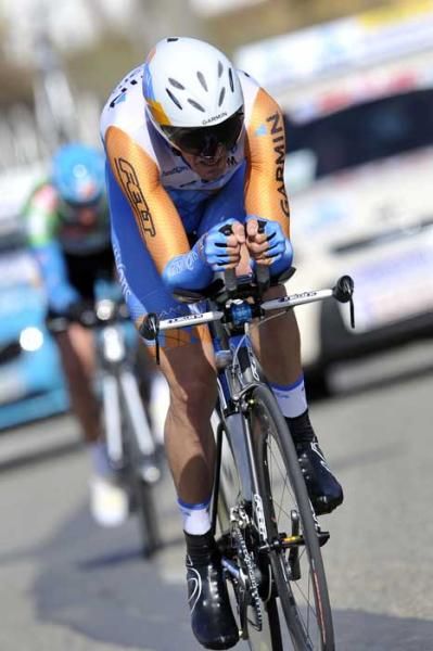 David Millar (Garmin Transitions) on his way to the win.