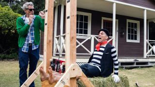 Johnny Knoxville and Steve-O play the Quiet Game in Jackass Forever