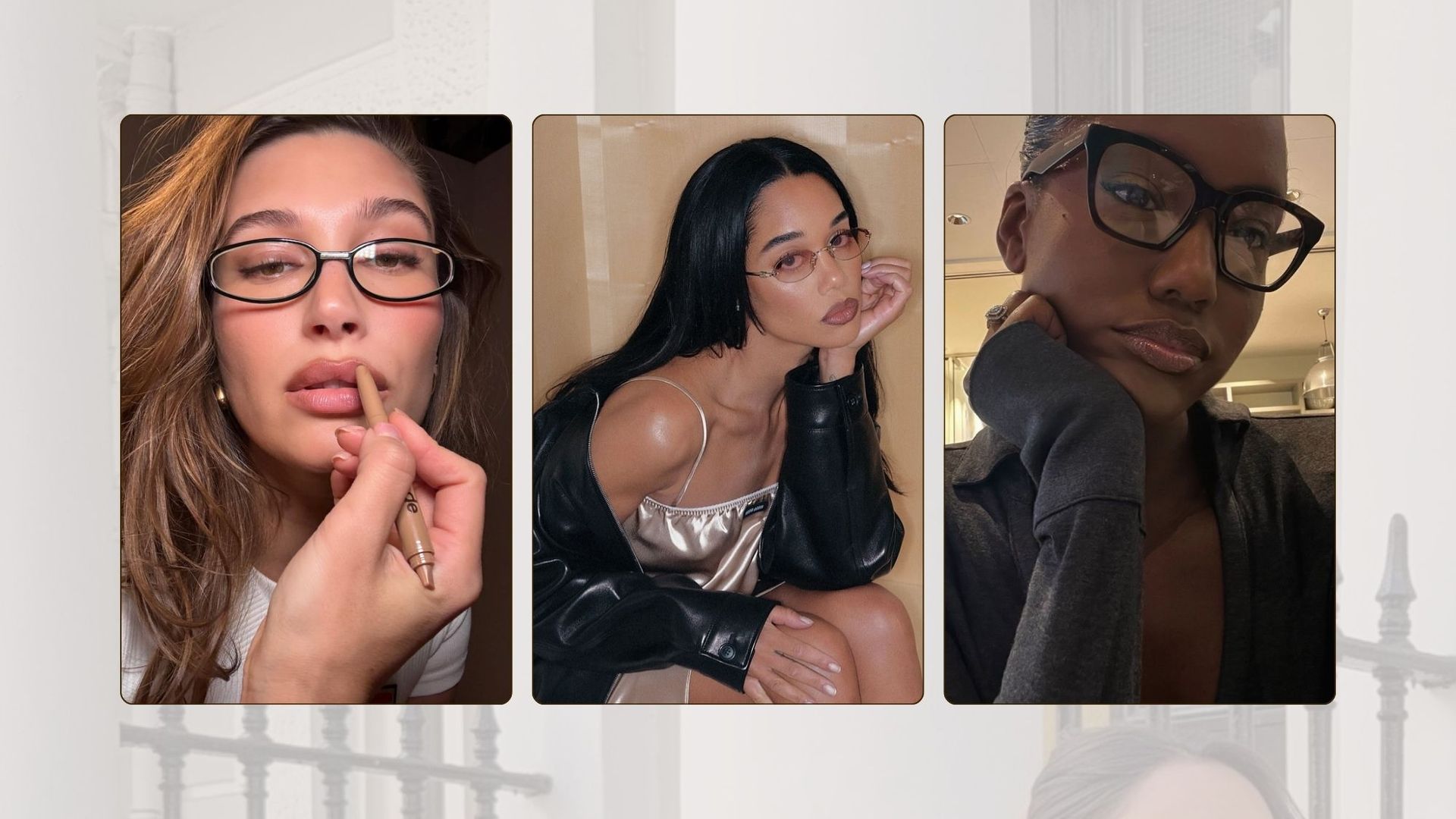 Six frames, six hairstyles: the stylist-approved looks for glasses