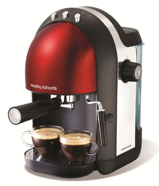 Morhy Richards Accents Red Espresso Coffee Maker