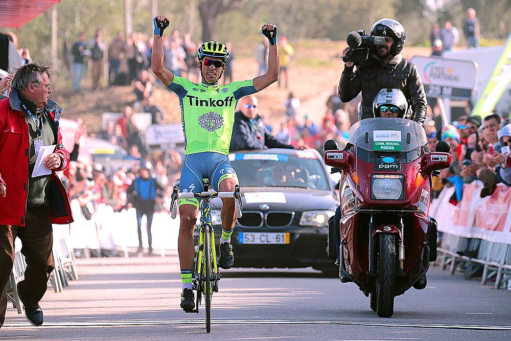 Alberto Contador wins the final stage at Algarve