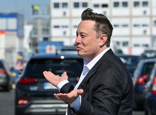 Stock image of Elon Musk