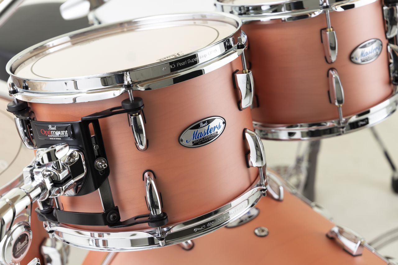 Pearl Masters Maple Complete: Satin Sakura Coral