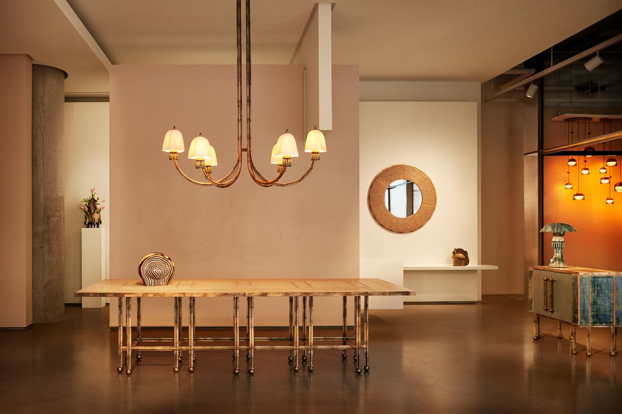 Jeremy Anderson's spirited new furniture show proves that fancy can be fun