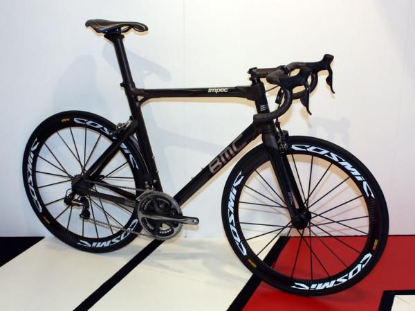 BMC's new Impec road racer is built in the company's new Swiss factory using a robotic loom and unique two-piece lugs.