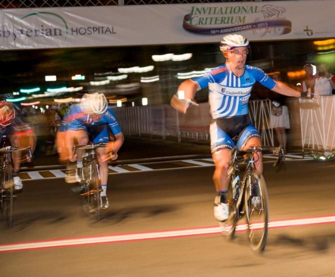 Hilton Clark takes the win for United HealthCare.