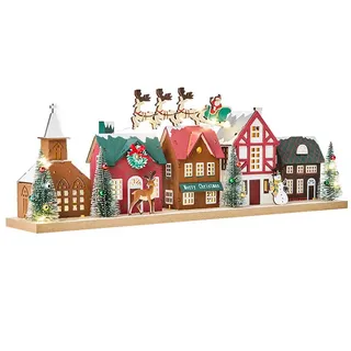 The Lakeside Collection Lighted Christmas Village