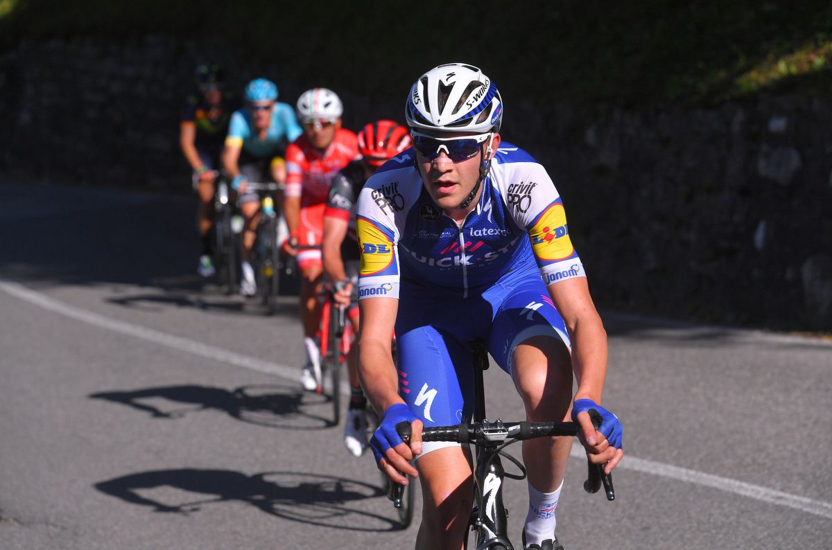 Laurens De Plus (Quick-Step Floors) on the move