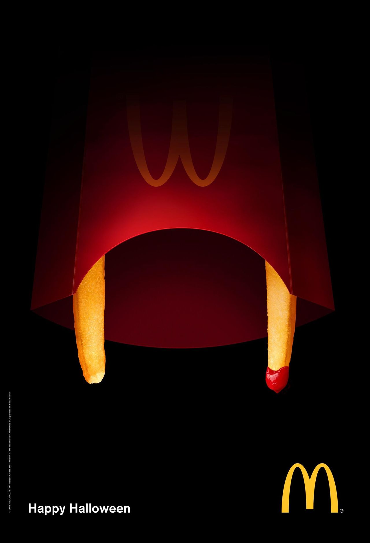 A print ad for McDonald's.