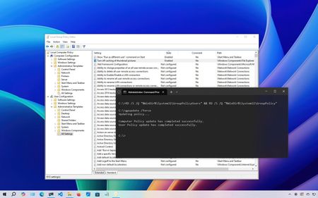 Reset Group Policy settings on Windows 10