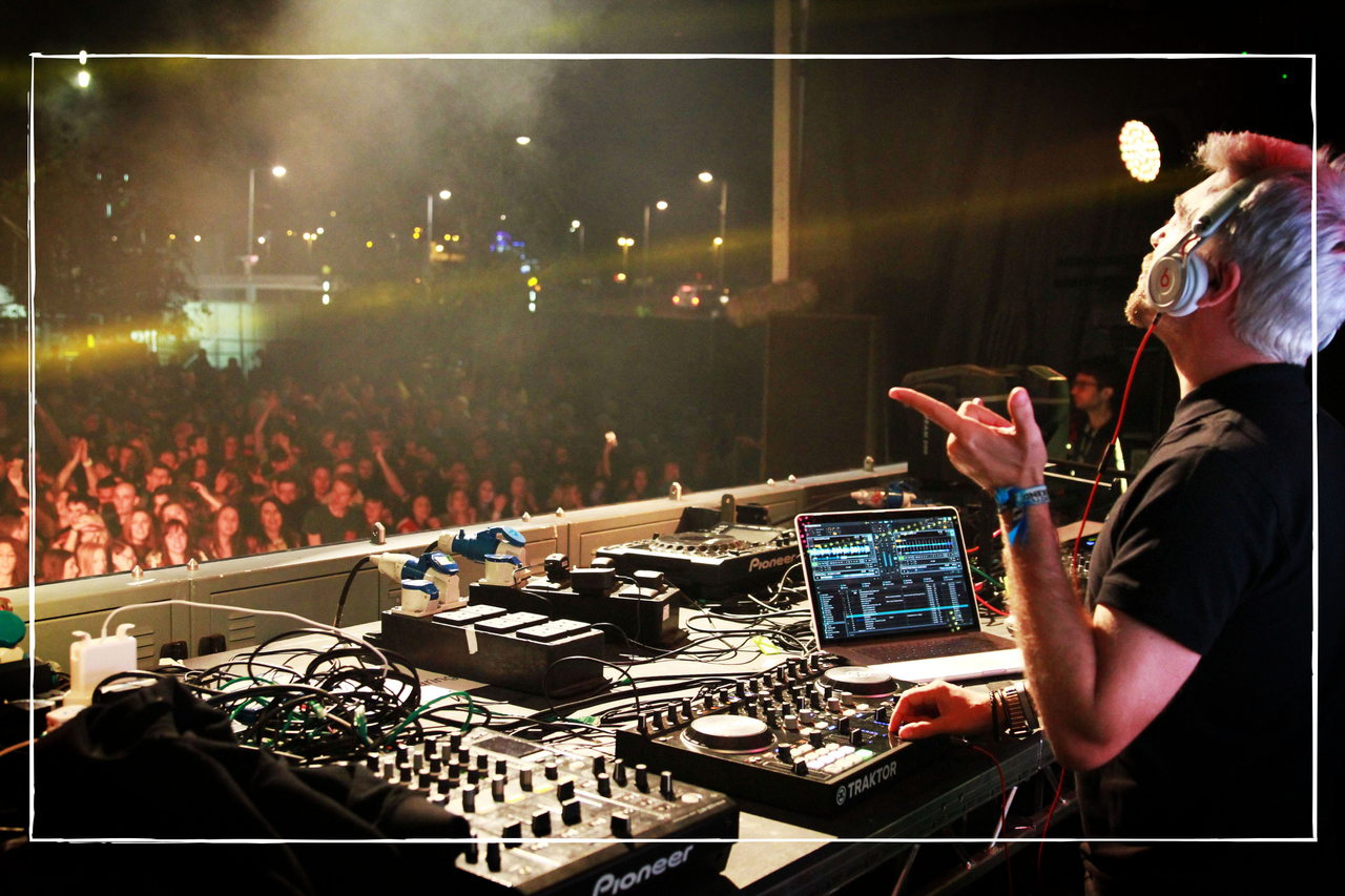 a close up of a DJ at BBC Radio 1&#039;s Big Weekend