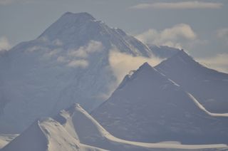 The Ellsworth Mountains in Antarctica