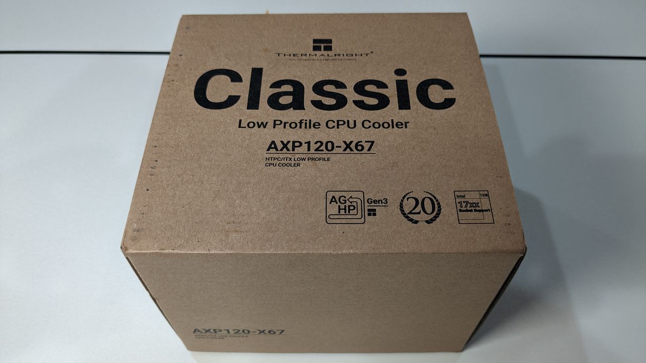 Thermalright AXP120-X67 SFF Cooler Review