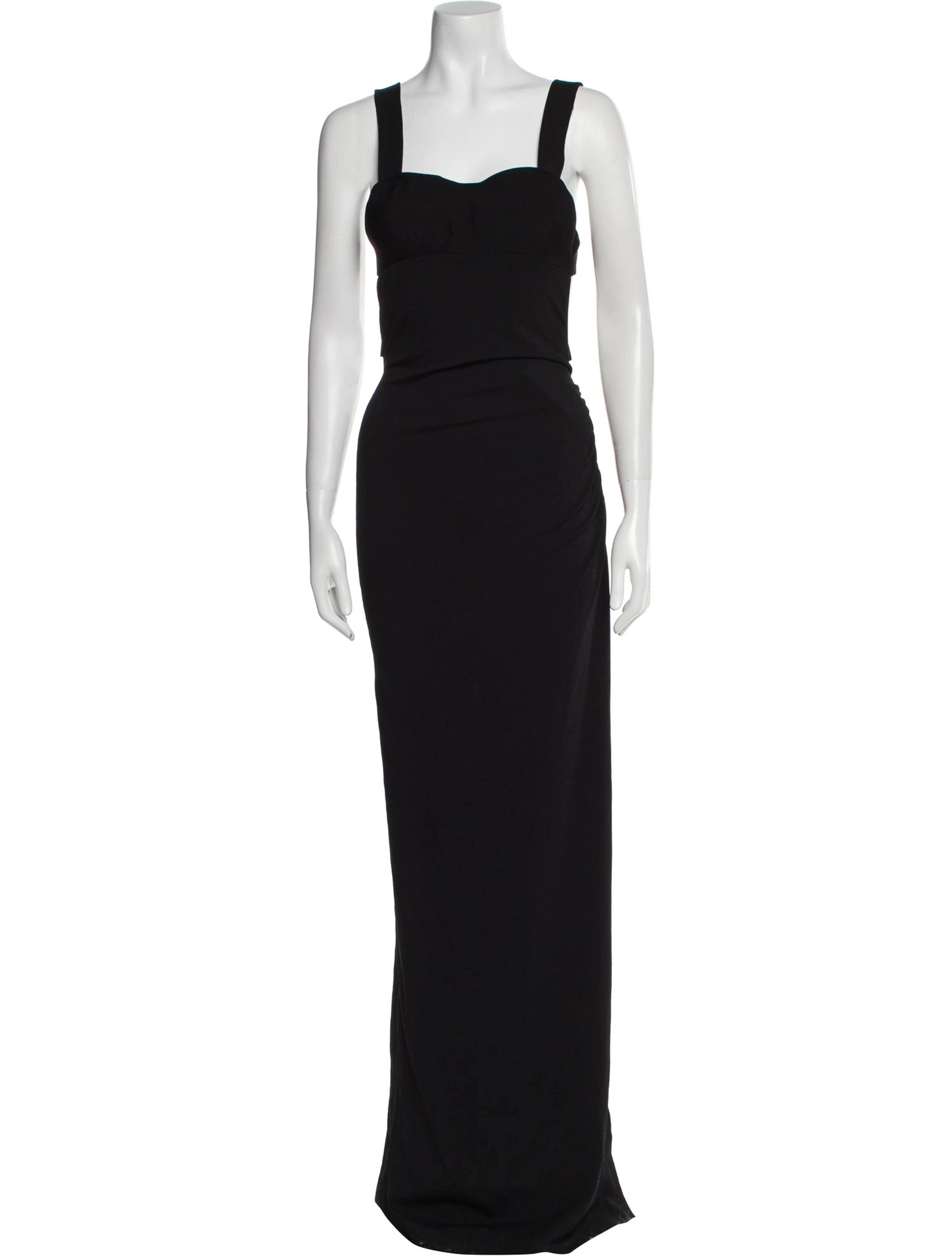 Tom Ford, square neckline long dress