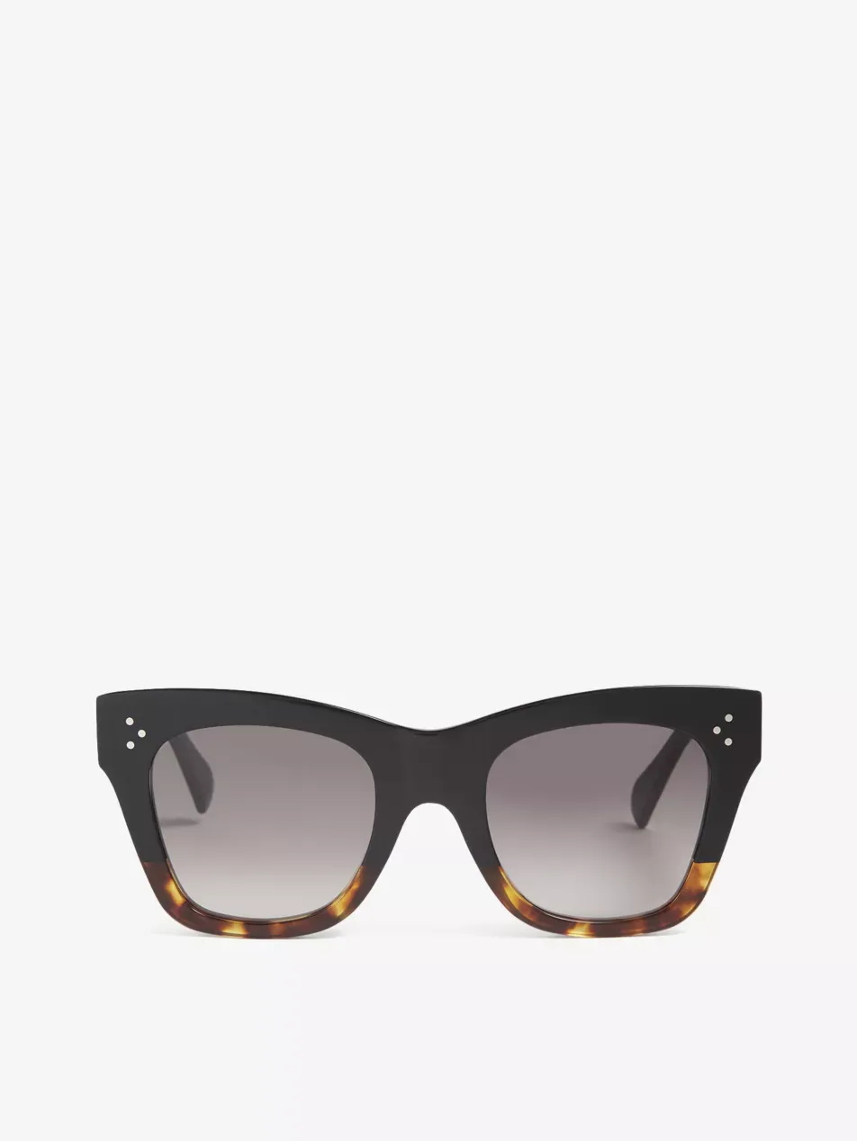 Cat-Eye Frame Sunglasses