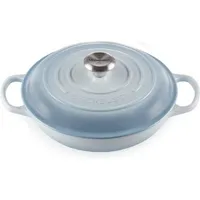 Le Creuset Signature Enamelled Cast Iron Shallow Casserole Dish with Lid: was £249, now £174.99 at Amazon