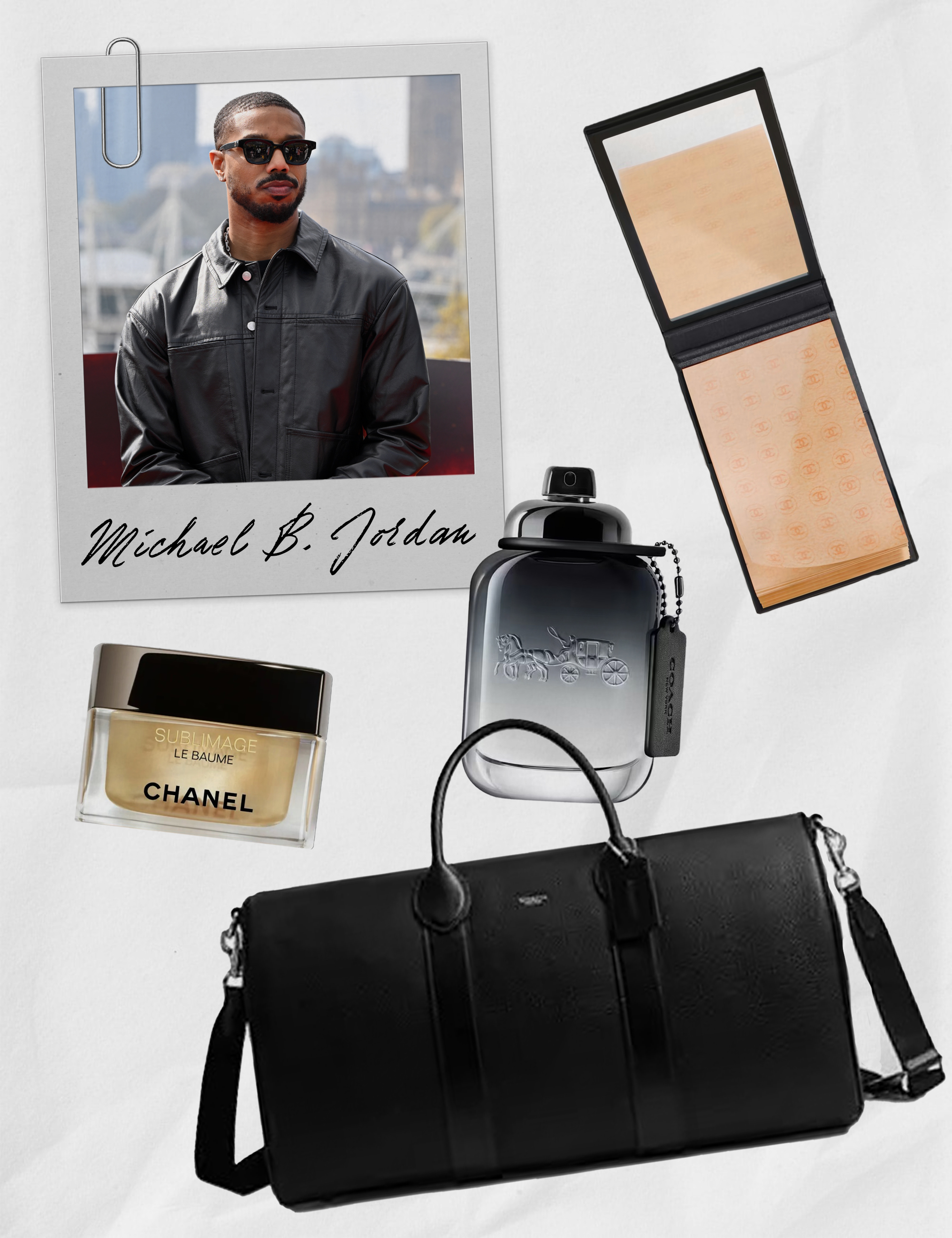 Michael B. Jordan&#039;s beauty essentials