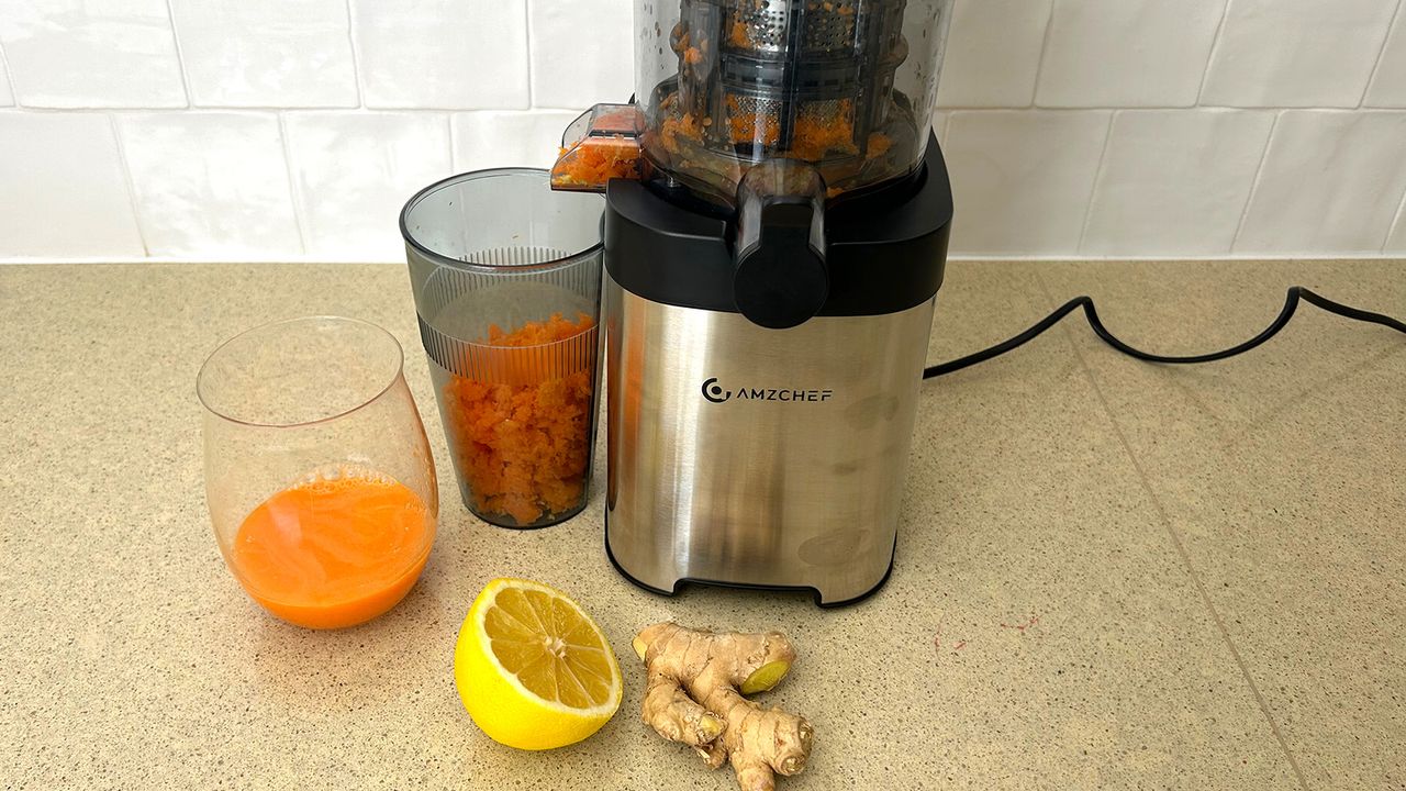 AMZCHEF Cold Press Juicer review