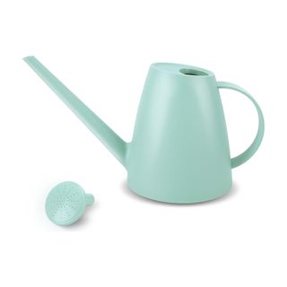 Light blue watering can