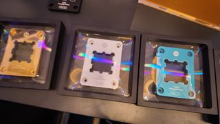 Hyte Processor Frames on show at its CES 2025 booth.