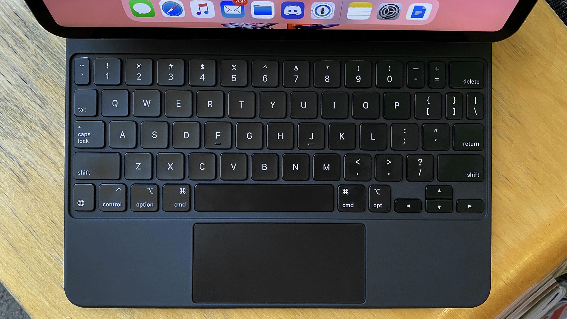 iPad Pro 2020 review - docked with Magic Keyboard