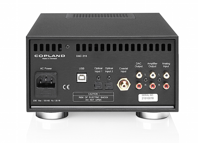 Copland 215 DAC and valve headphone amp lands in the UK What HiFi?