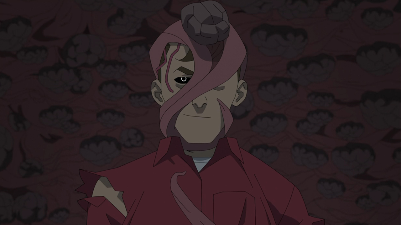 Rus Livingston controlled by the Sequids in Invincible season 3 episode 8