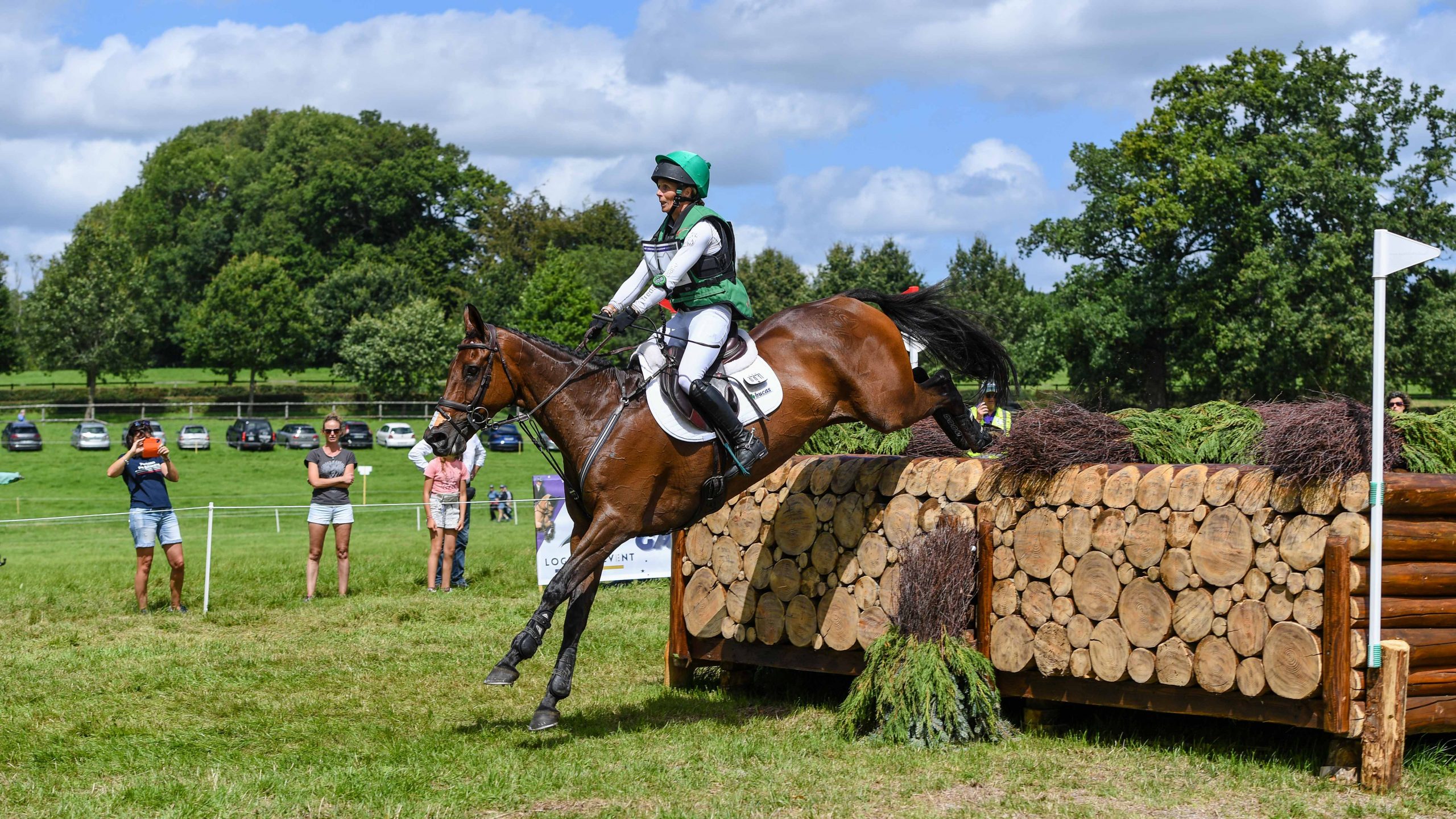 European Eventing Championships cross-country: Sarah Ennis and Grantstown Jackson