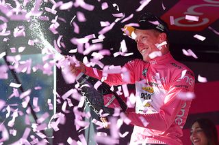 Steven Kruijswijk (LottoNL-Jumbo) leads the Giro d'Italia after stage 14