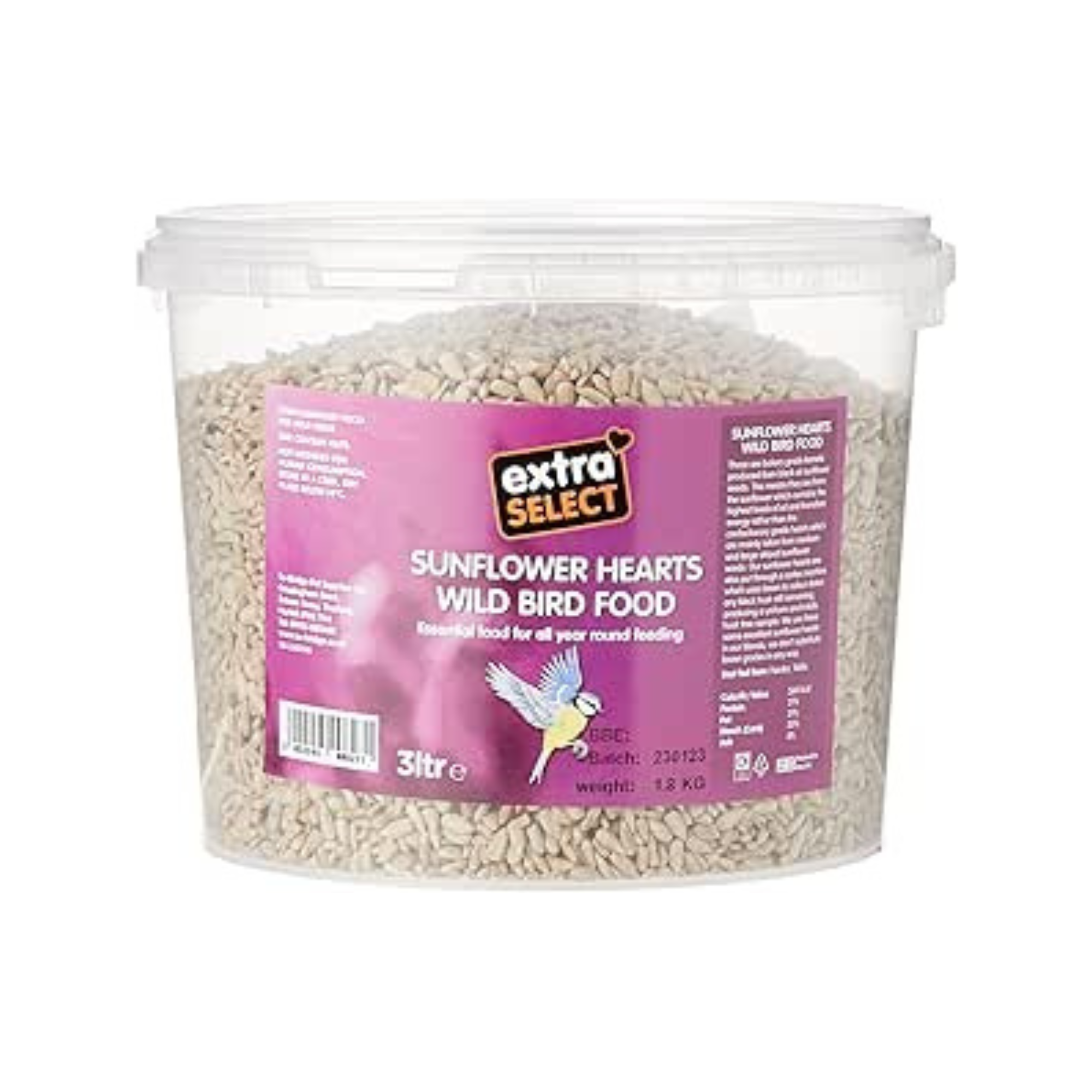 Extra Select Sunflower Hearts Bird Food