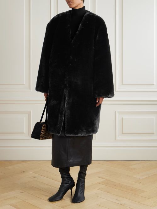 Matera Oversized Plush Coat
