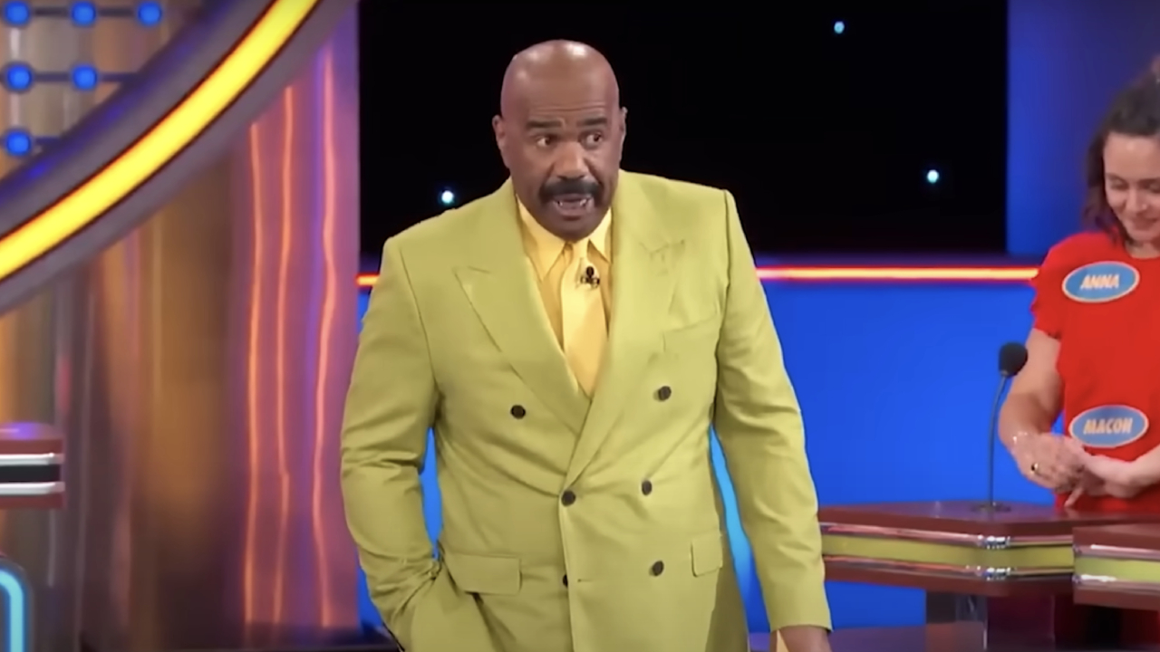Steve Harvey on Family Feud