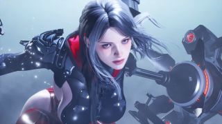 The First Descendant female warrior Dia