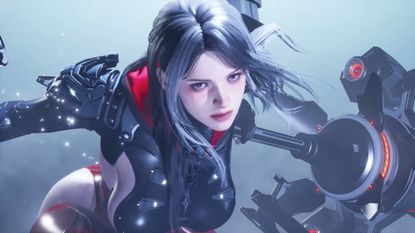 The First Descendant female warrior Dia