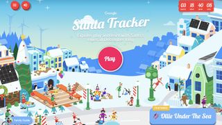 Google Santa Tracker screenshot