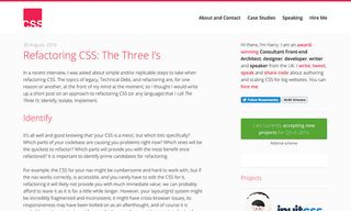 Learn from CSS wizard Harry Roberts