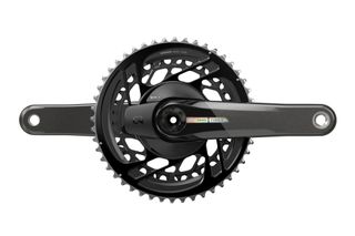 Image shows updated SRAM Force AXS 2x chainset