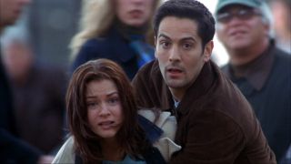Michael Landes and A.J. Cook in Final Destination 2