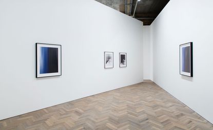 installation view of Luisa Lambri's show