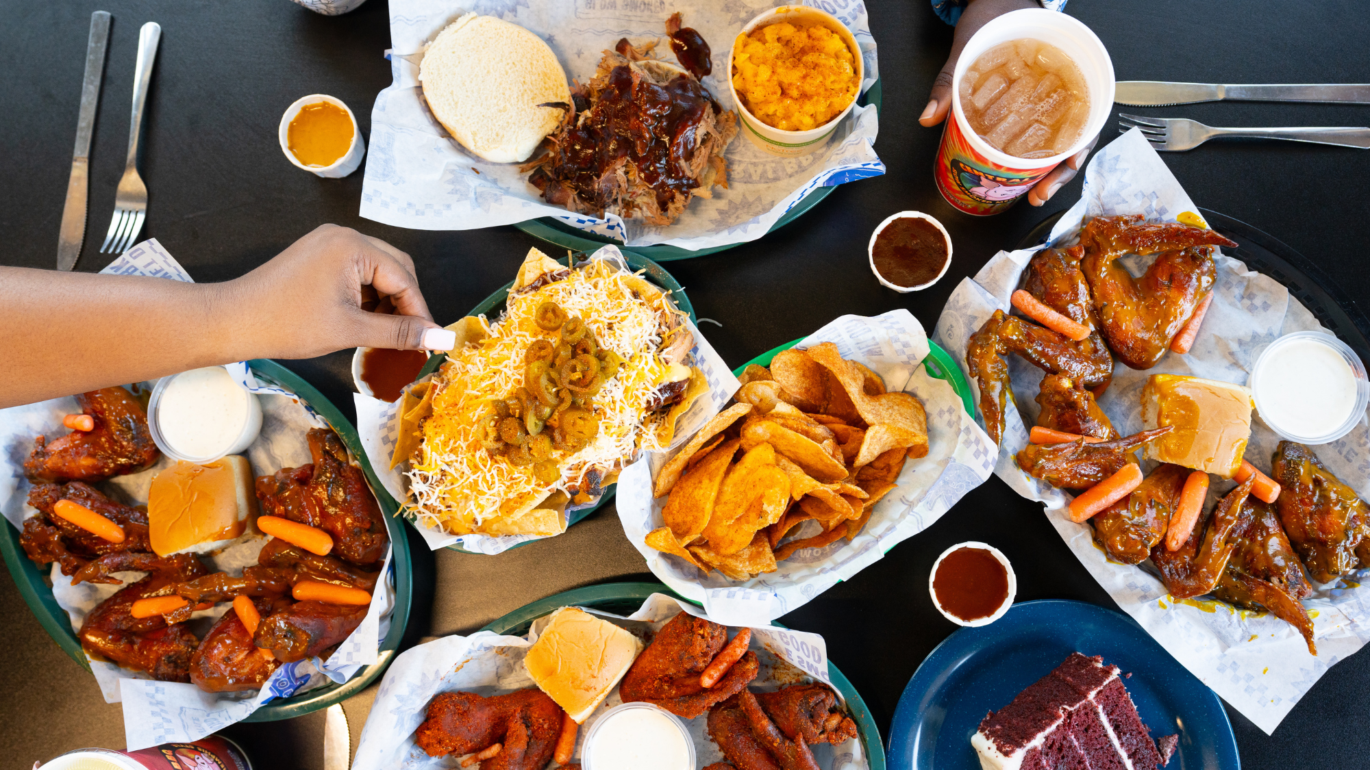 Central BBQ food Memphis