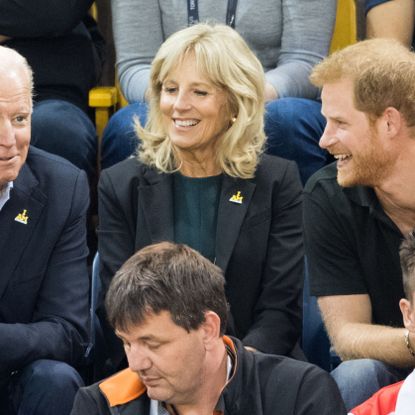 toronto, on september 30 joe biden, jill biden and prince harry attend the wheelchair basketball final on day 8 of the invictus games toronto 2017 on september 30, 2017 in toronto, canada the games use the power of sport to inspire recovery, support rehabilitation and generate a wider understanding and respect for the armed forces photo by samir husseinsamir husseinwireimage