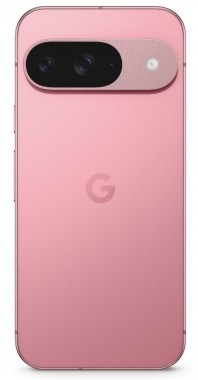 Render of the PIxel 9 phone in pink