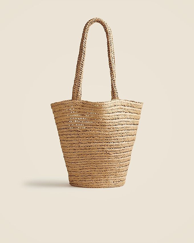 Malta Handwoven Straw Tote