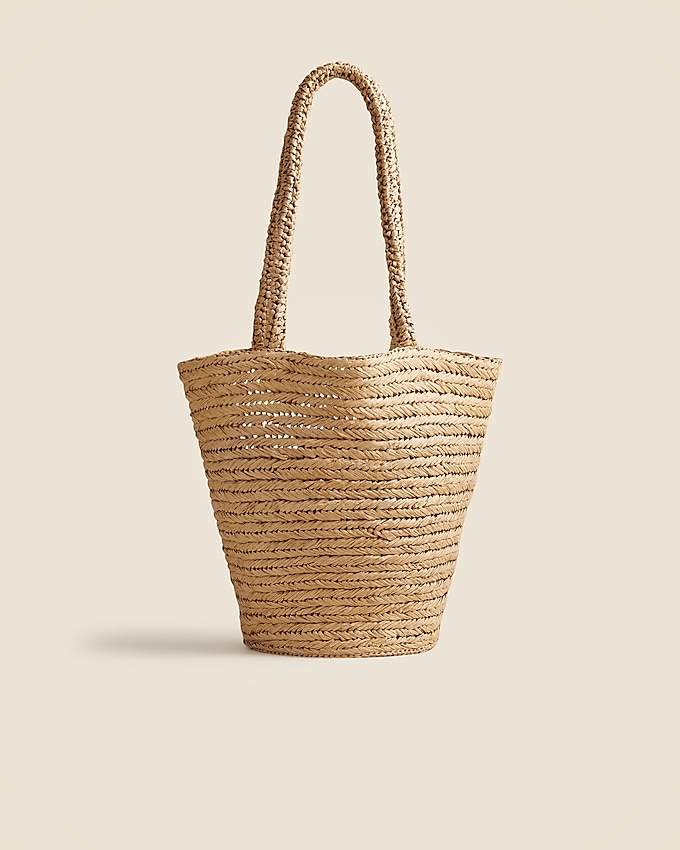 Malta Handwoven Straw Tote