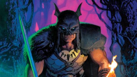 Art from Batman the Barbarian