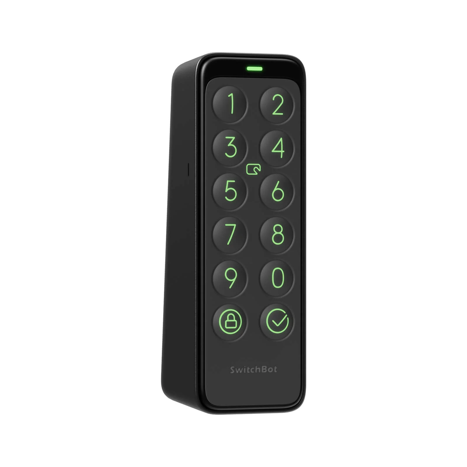 SwitchBot Keypad Touch against white background.