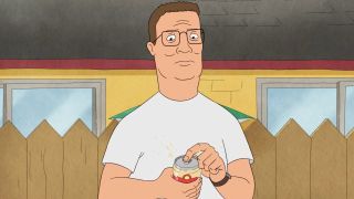 Hank popping open an Alamo